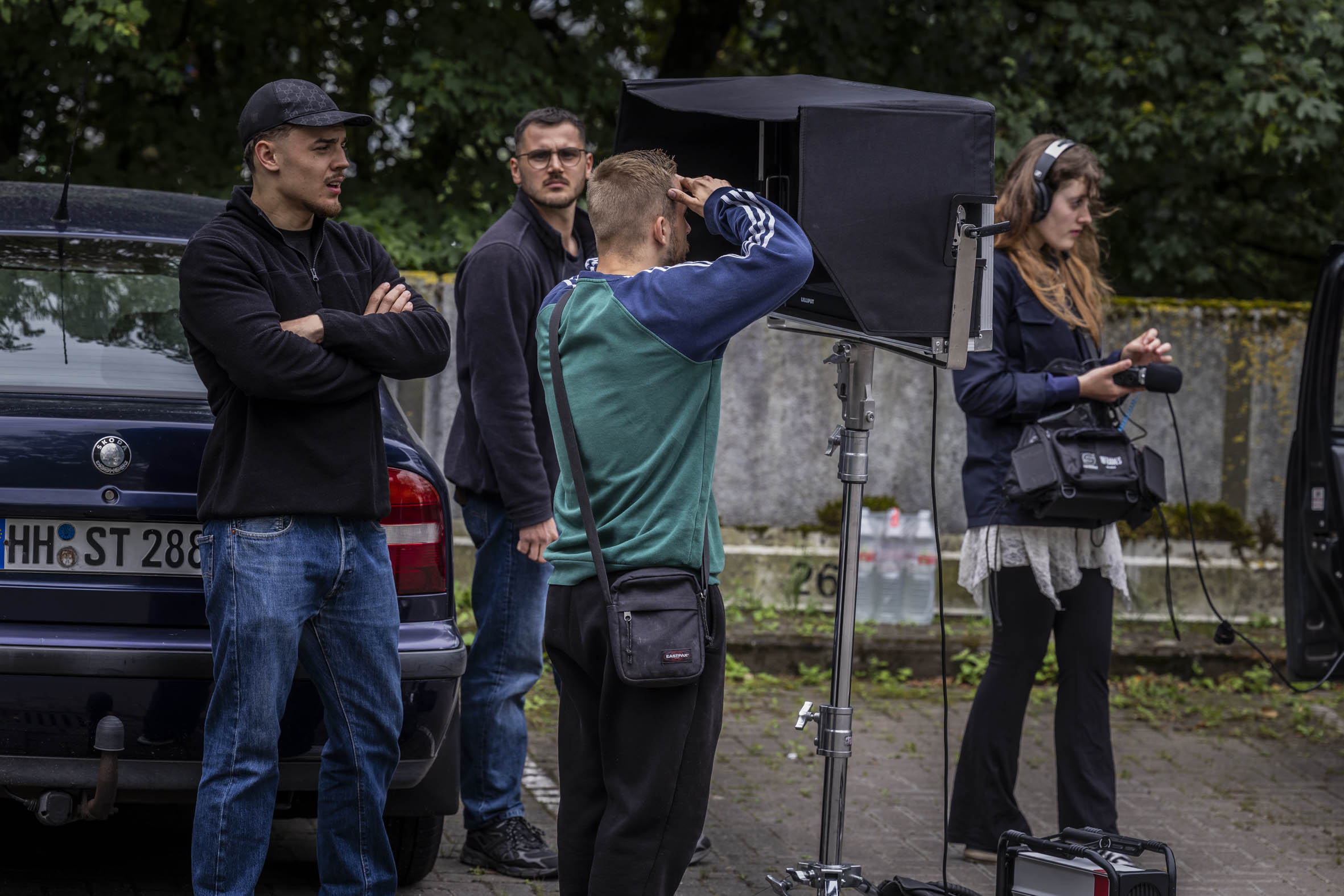 Behind the scenes