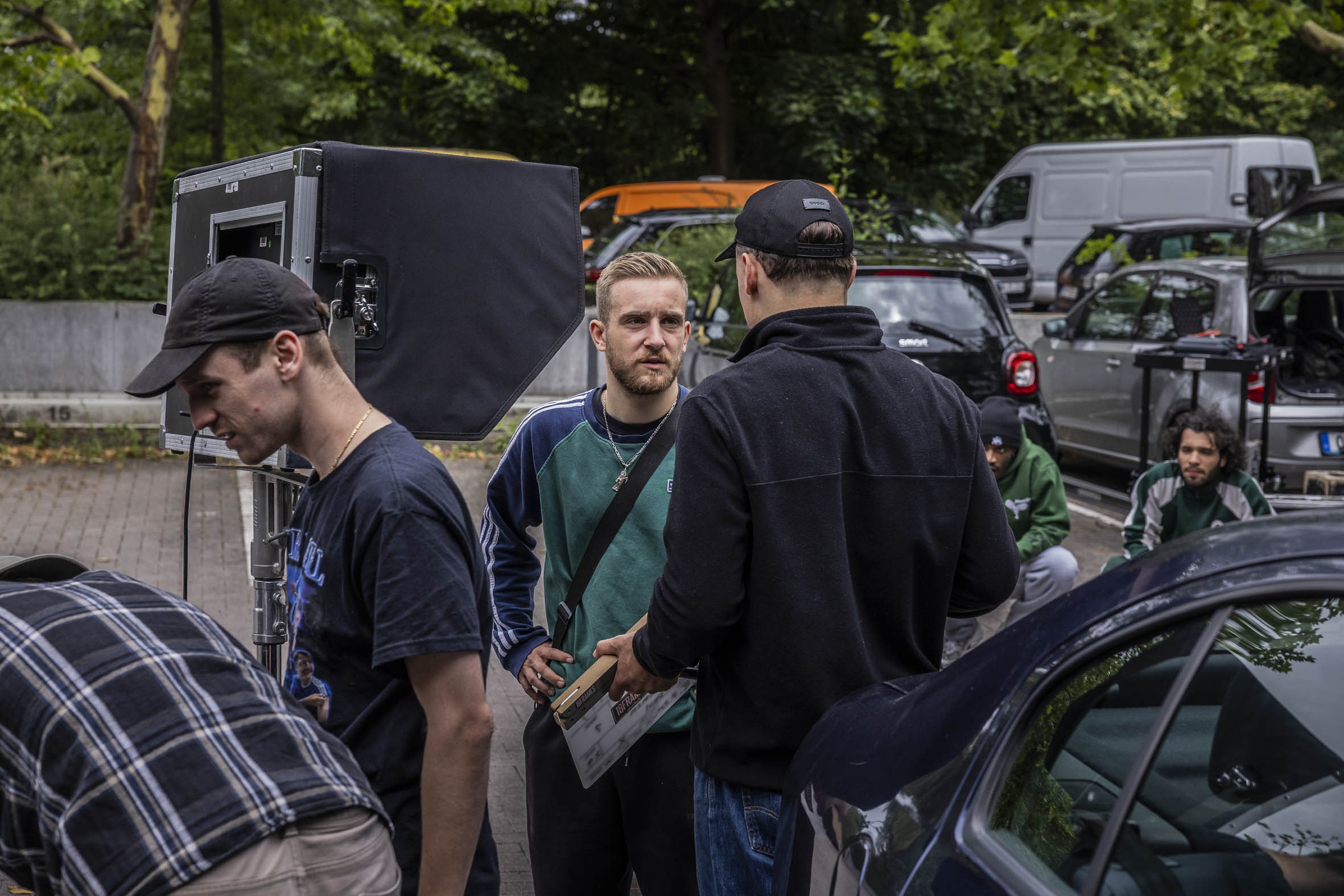 Behind the scenes
