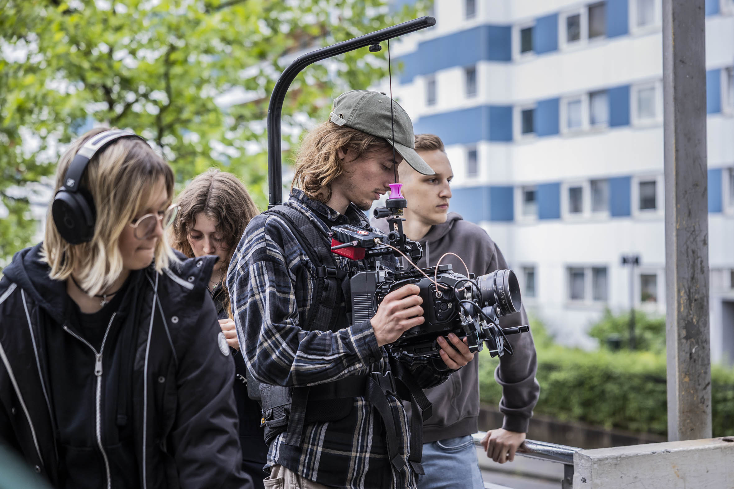 Behind the scenes