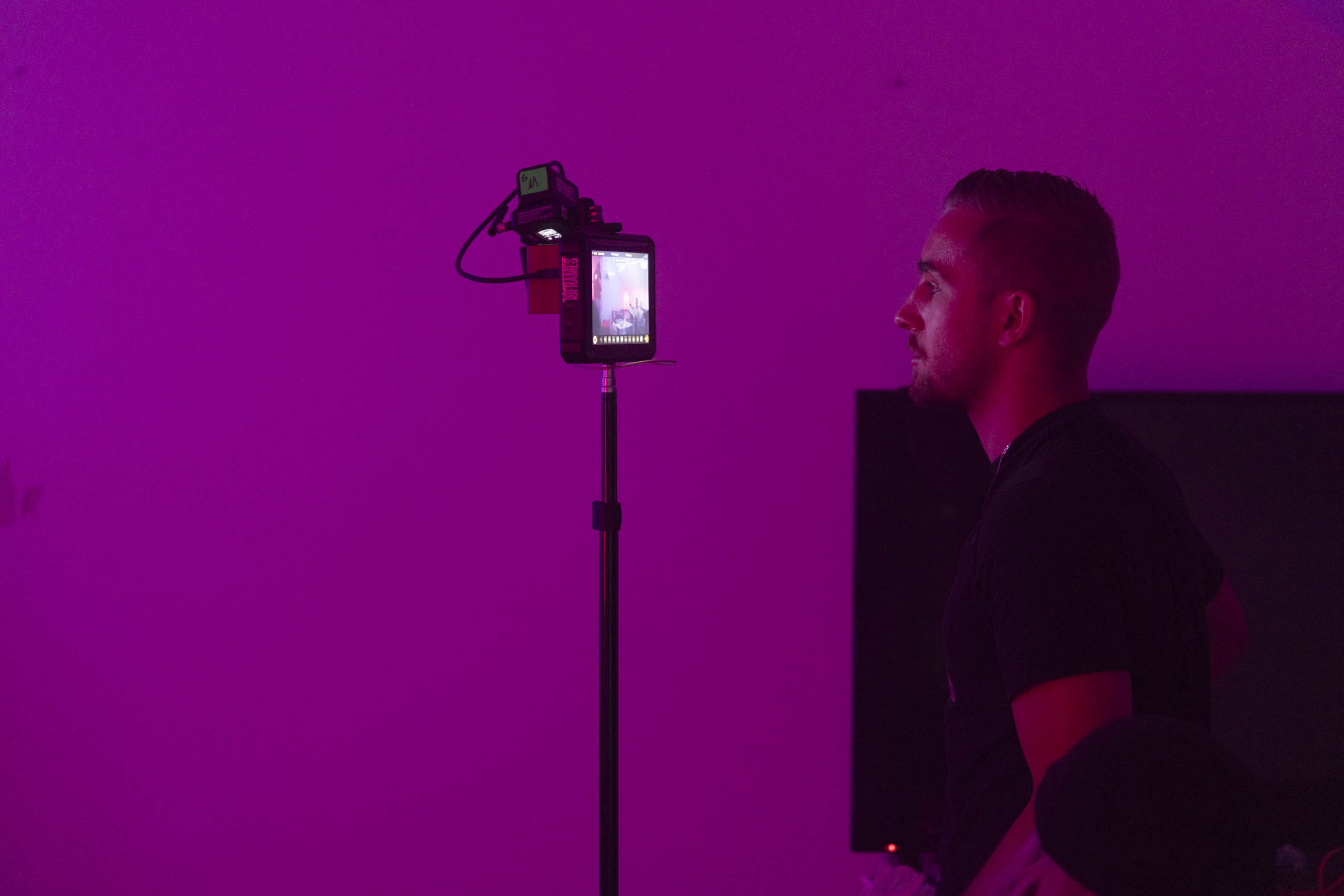 Behind the scenes