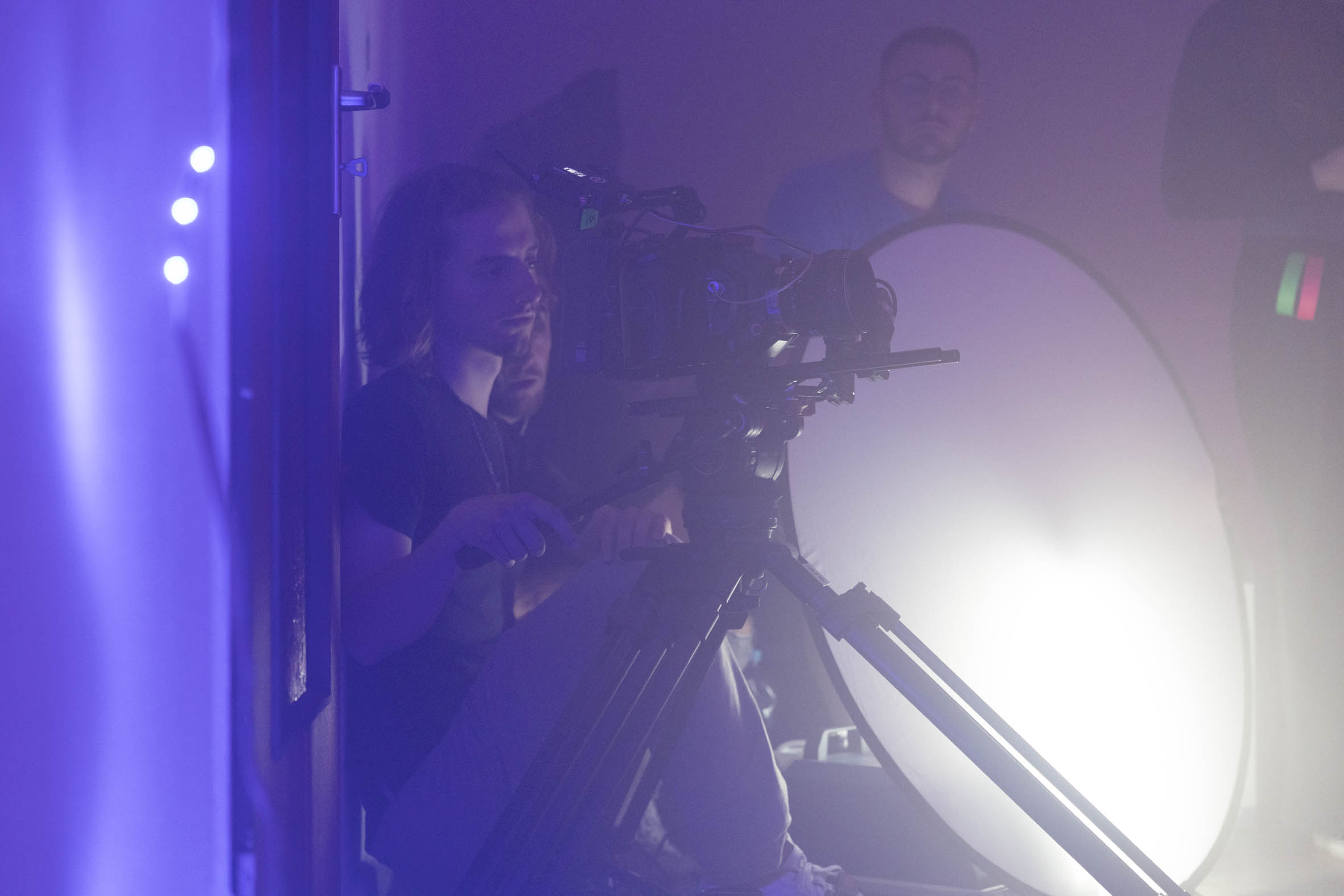 Behind the scenes