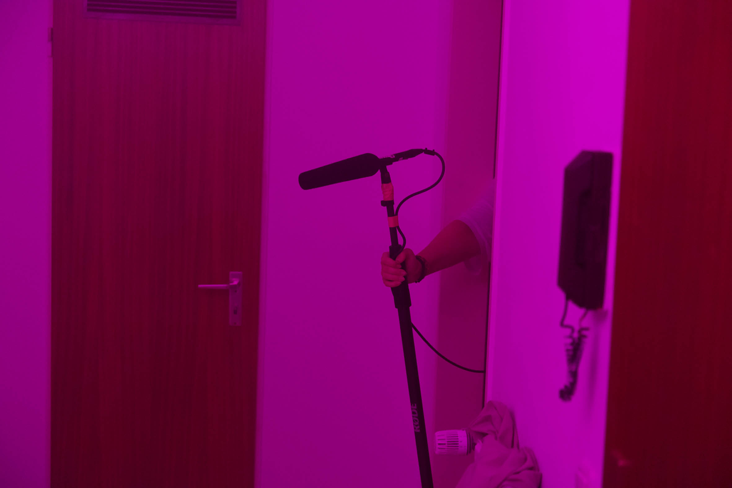 Behind the scenes